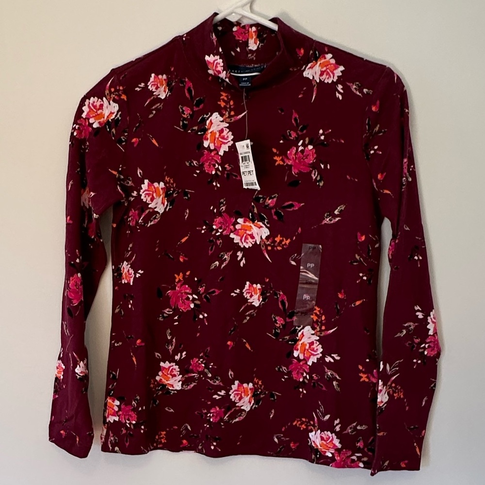 Karen Scott Floral Top